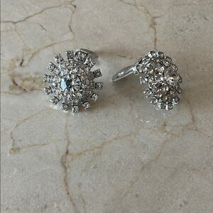 Elegant Vintage Clip Earrings